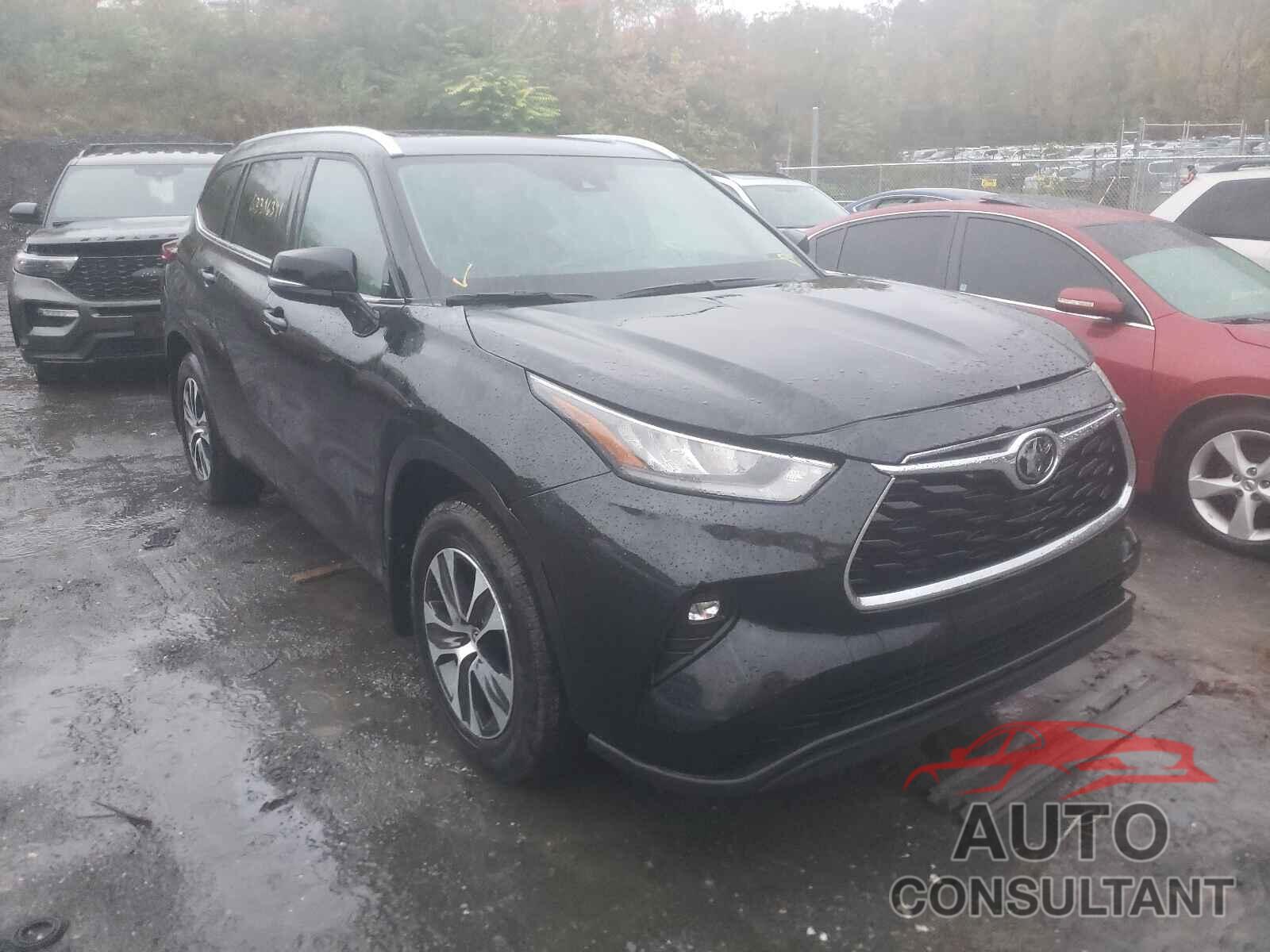TOYOTA HIGHLANDER 2020 - 5TDGZRBH4LS504614