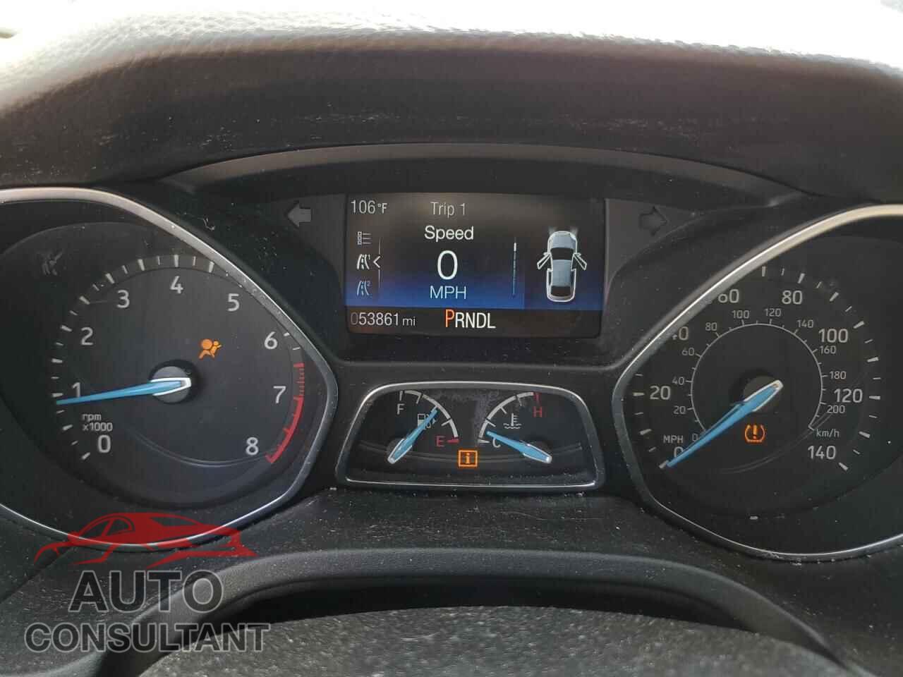 FORD FOCUS 2017 - 1FADP3F22HL303577