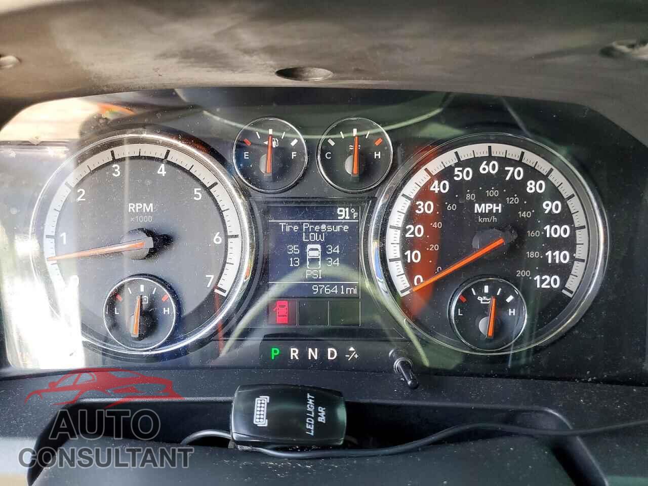 DODGE RAM 1500 2012 - 1C6RD7KP6CS241432