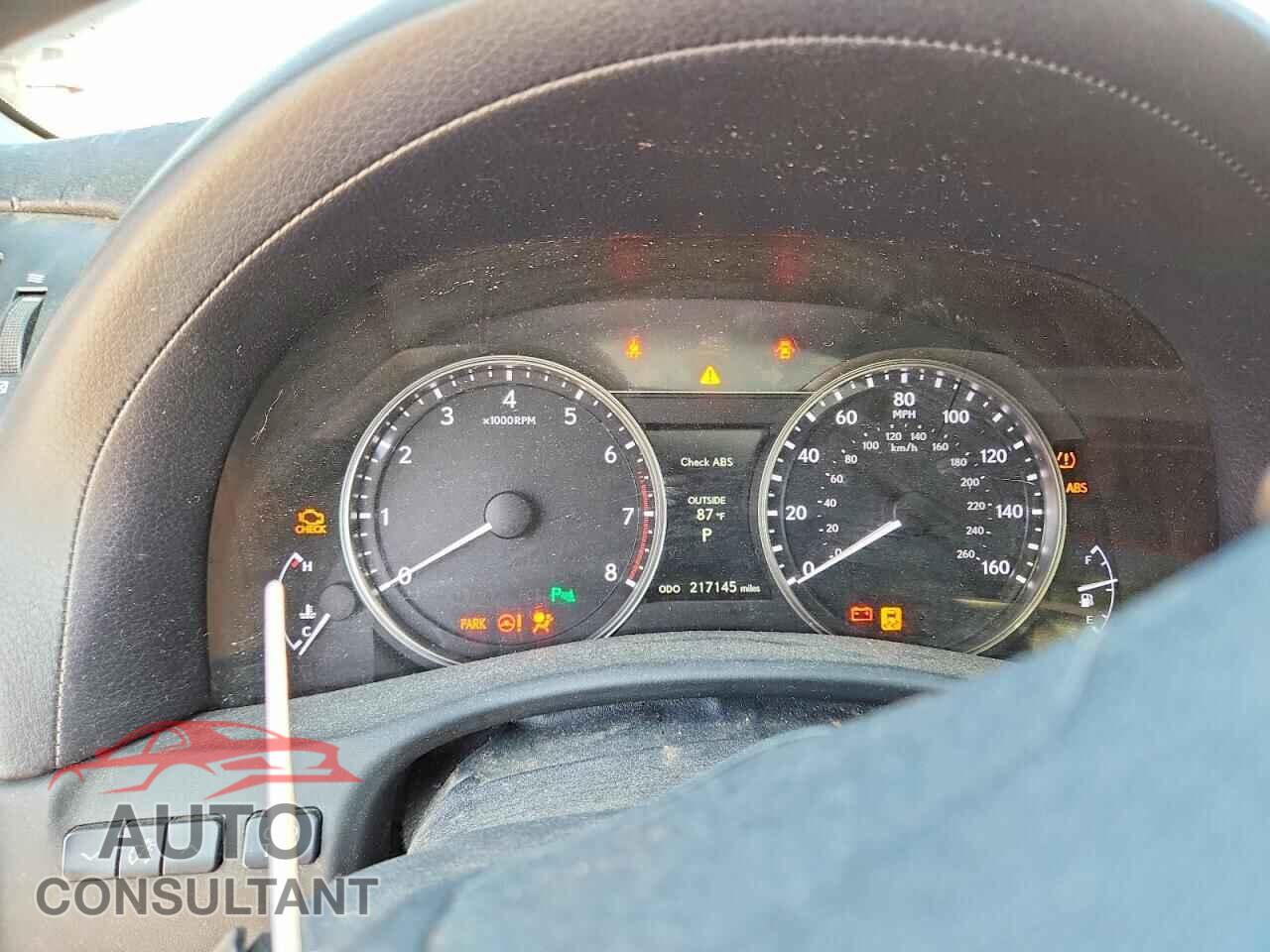 LEXUS GS350 2013 - JTHBE1BL5D5022946