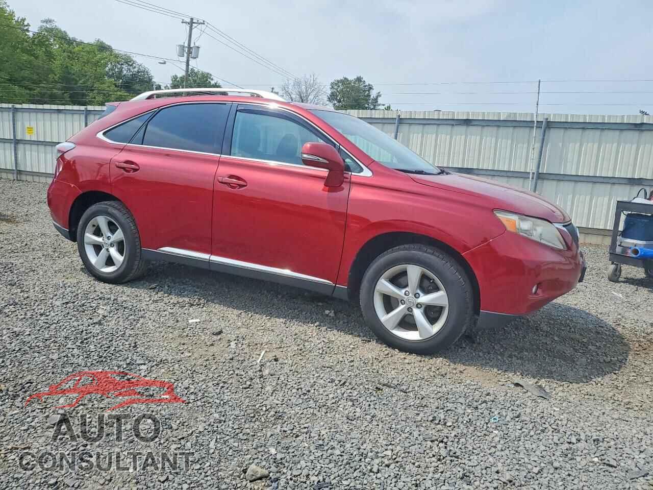 LEXUS RX350 2010 - 2T2BK1BA3AC073557