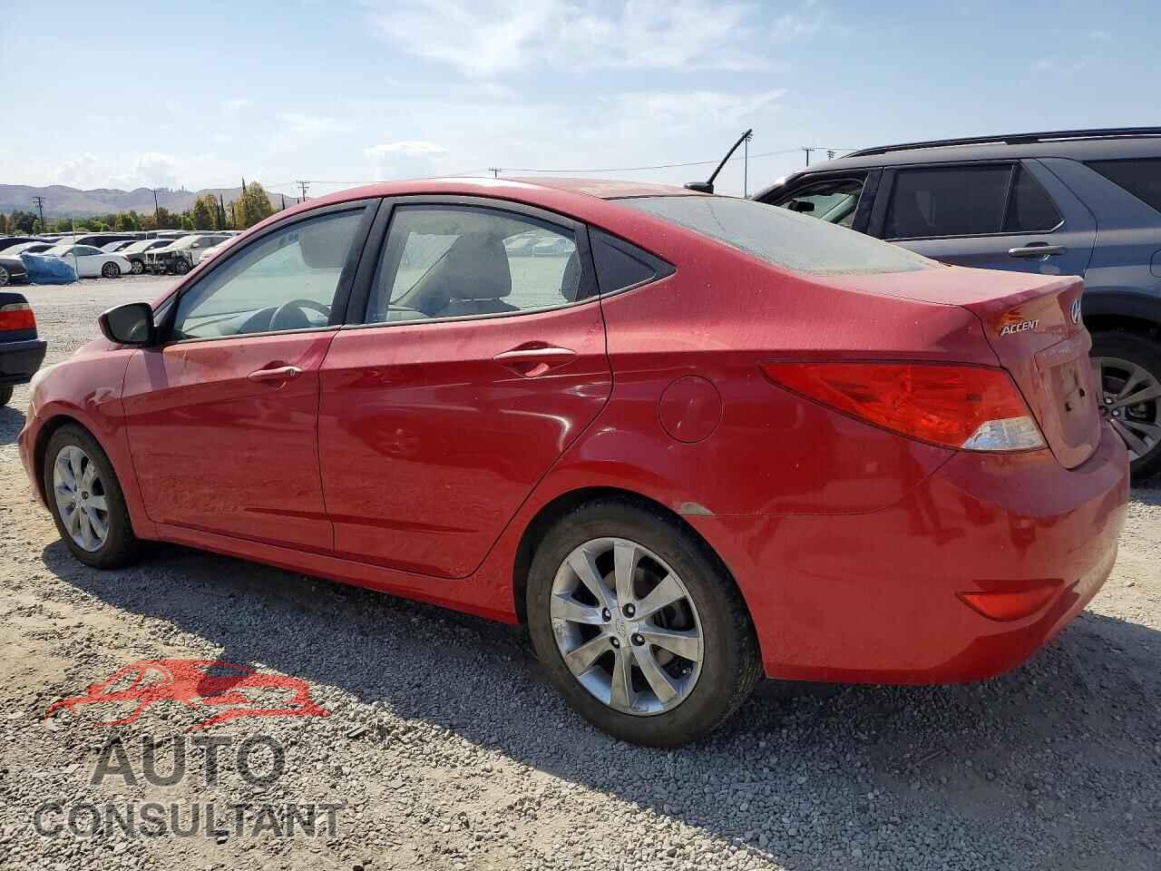 HYUNDAI ACCENT 2012 - KMHCU4AE3CU057109