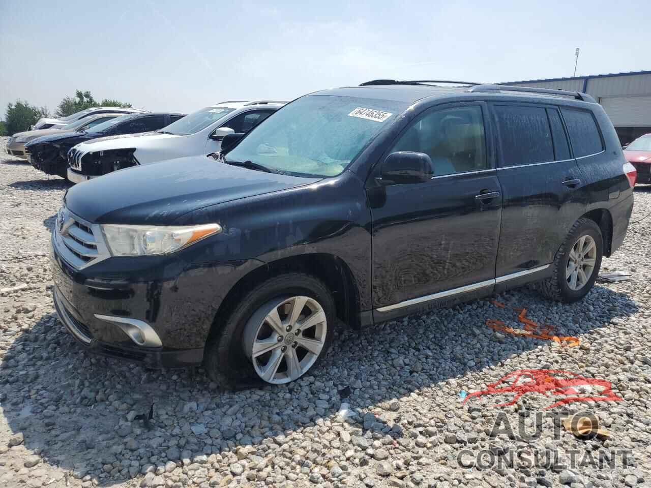 TOYOTA HIGHLANDER 2012 - 5TDBK3EH0CS131434