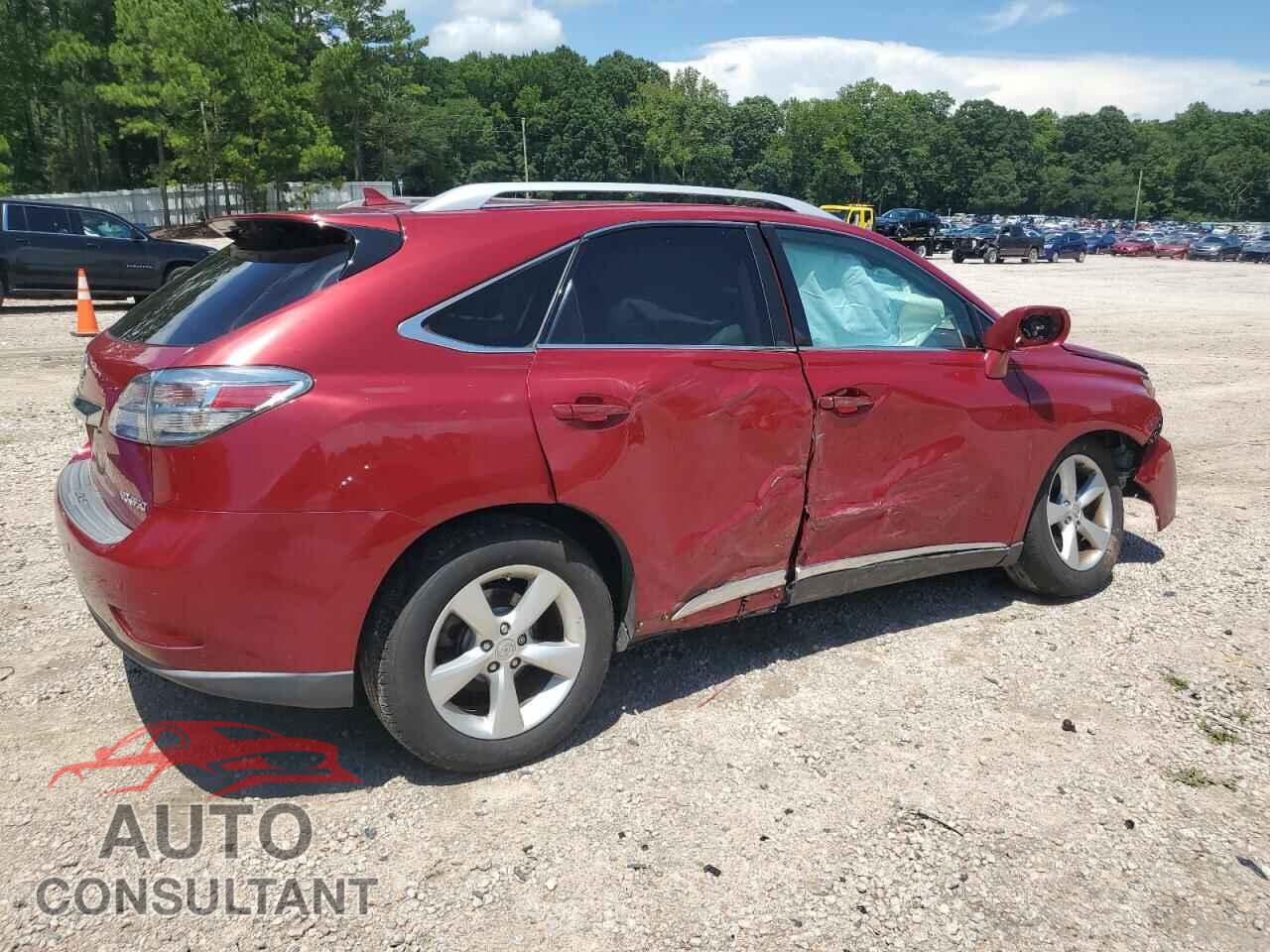 LEXUS RX350 2012 - 2T2BK1BA0CC132440