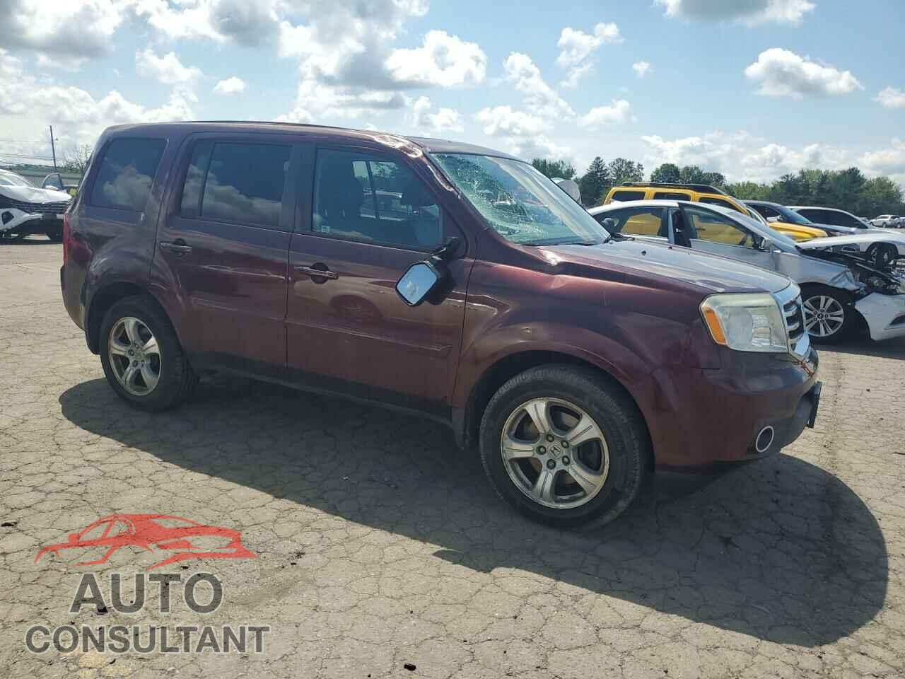 HONDA PILOT 2013 - 5FNYF4H60DB084636