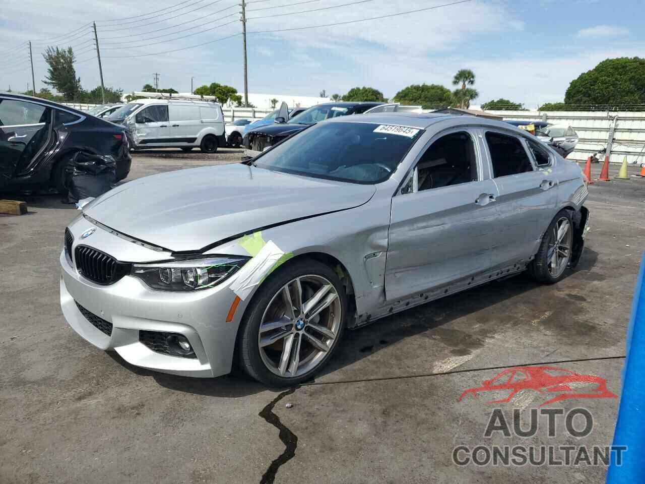 BMW 4 SERIES 2018 - WBA4J1C54JBM10590