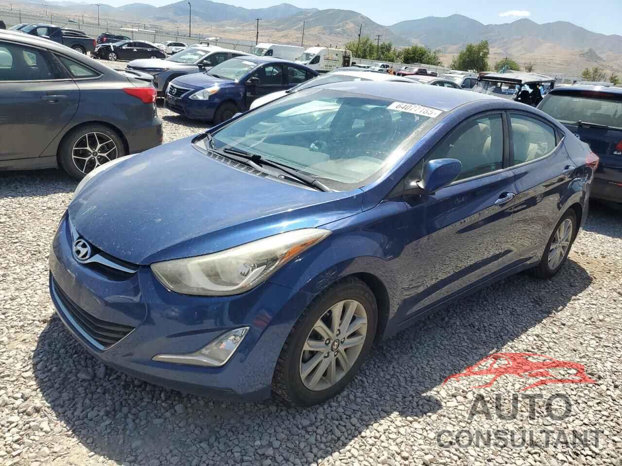 HYUNDAI ELANTRA 2016 - 5NPDH4AE9GH780315