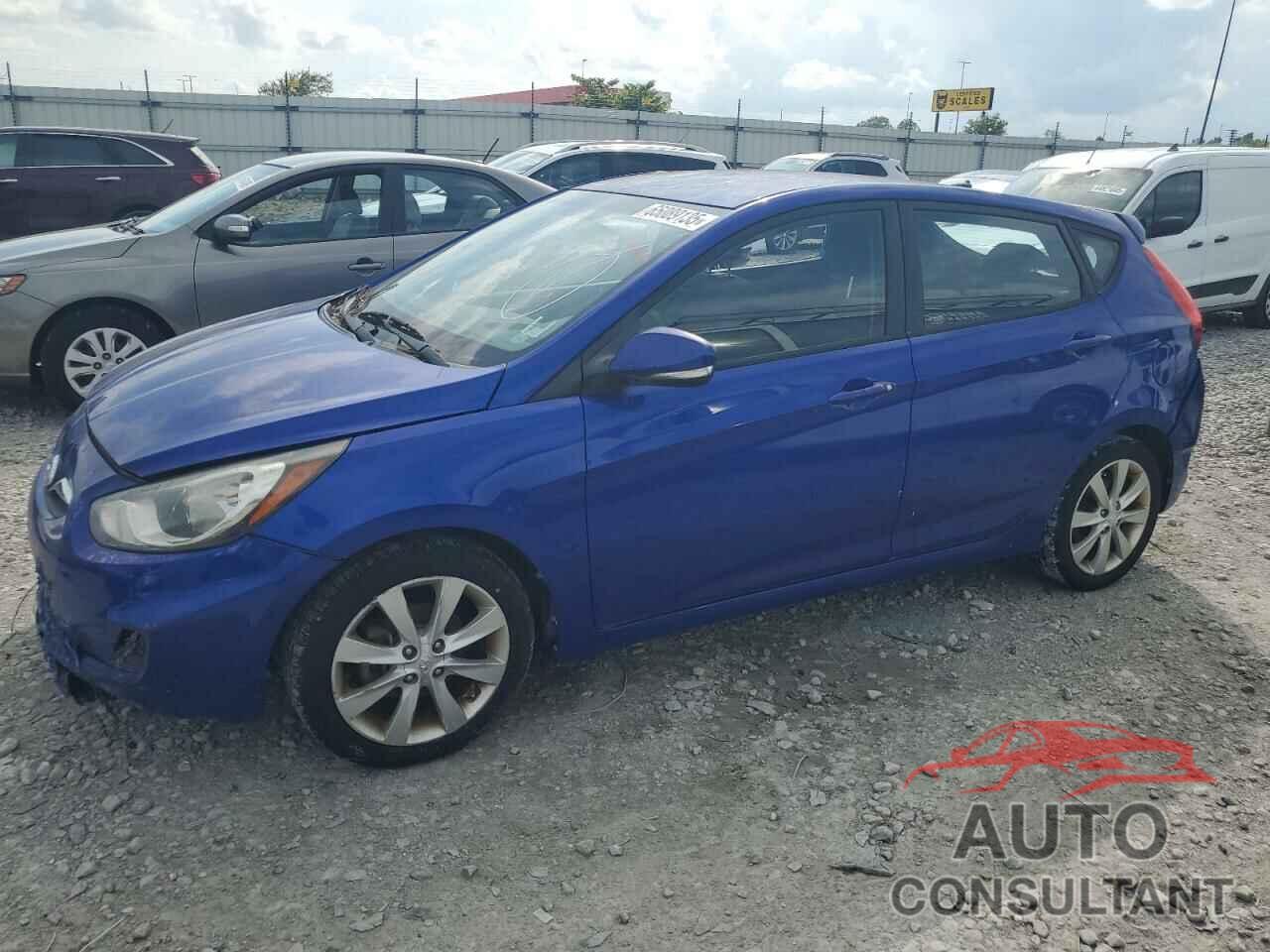 HYUNDAI ACCENT 2013 - KMHCU5AE0DU106774
