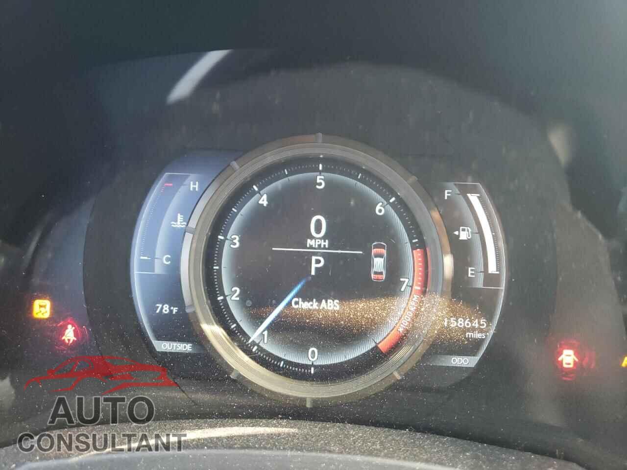 LEXUS IS 2014 - JTHBF1D24E5032029