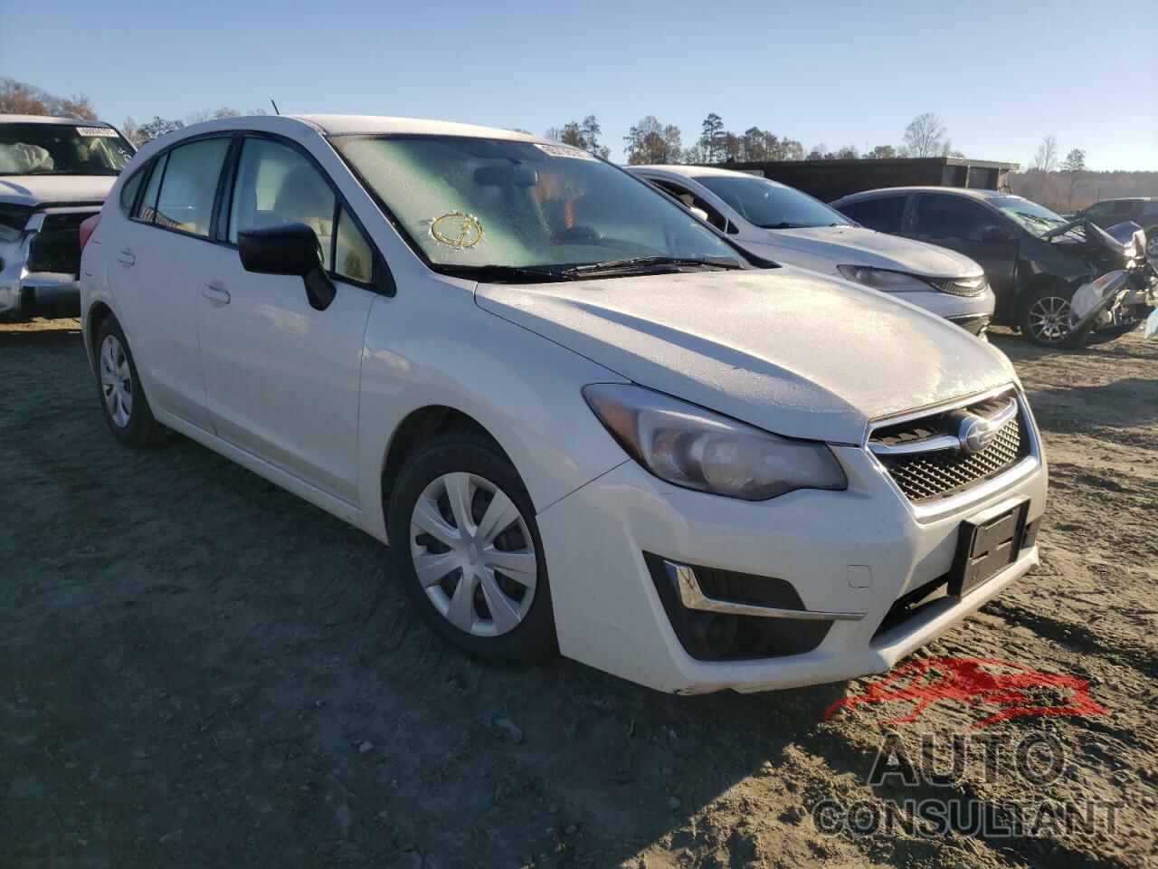 SUBARU IMPREZA 2016 - JF1GPAA66G9205711