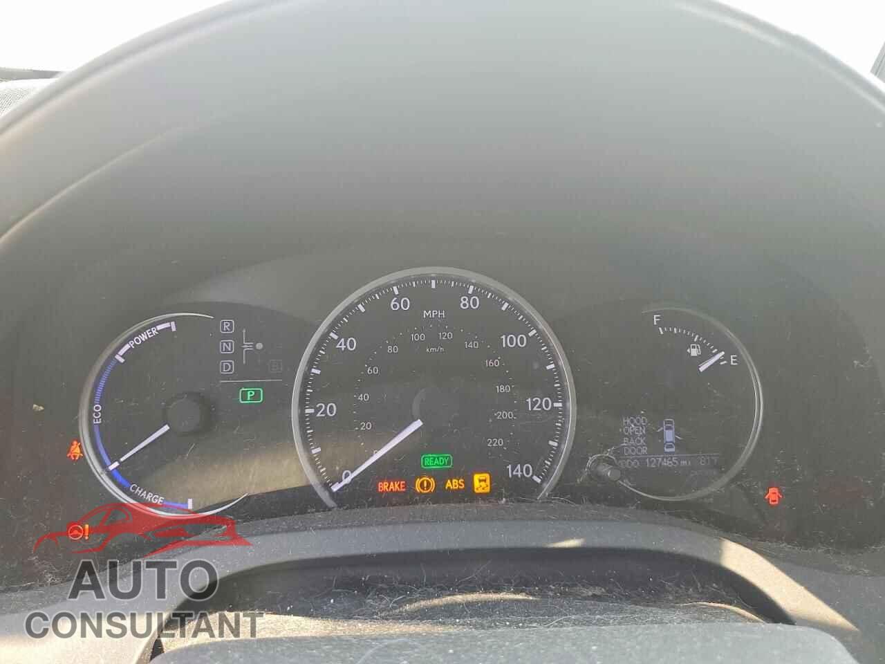 LEXUS CT 200 2012 - JTHKD5BH9C2069449