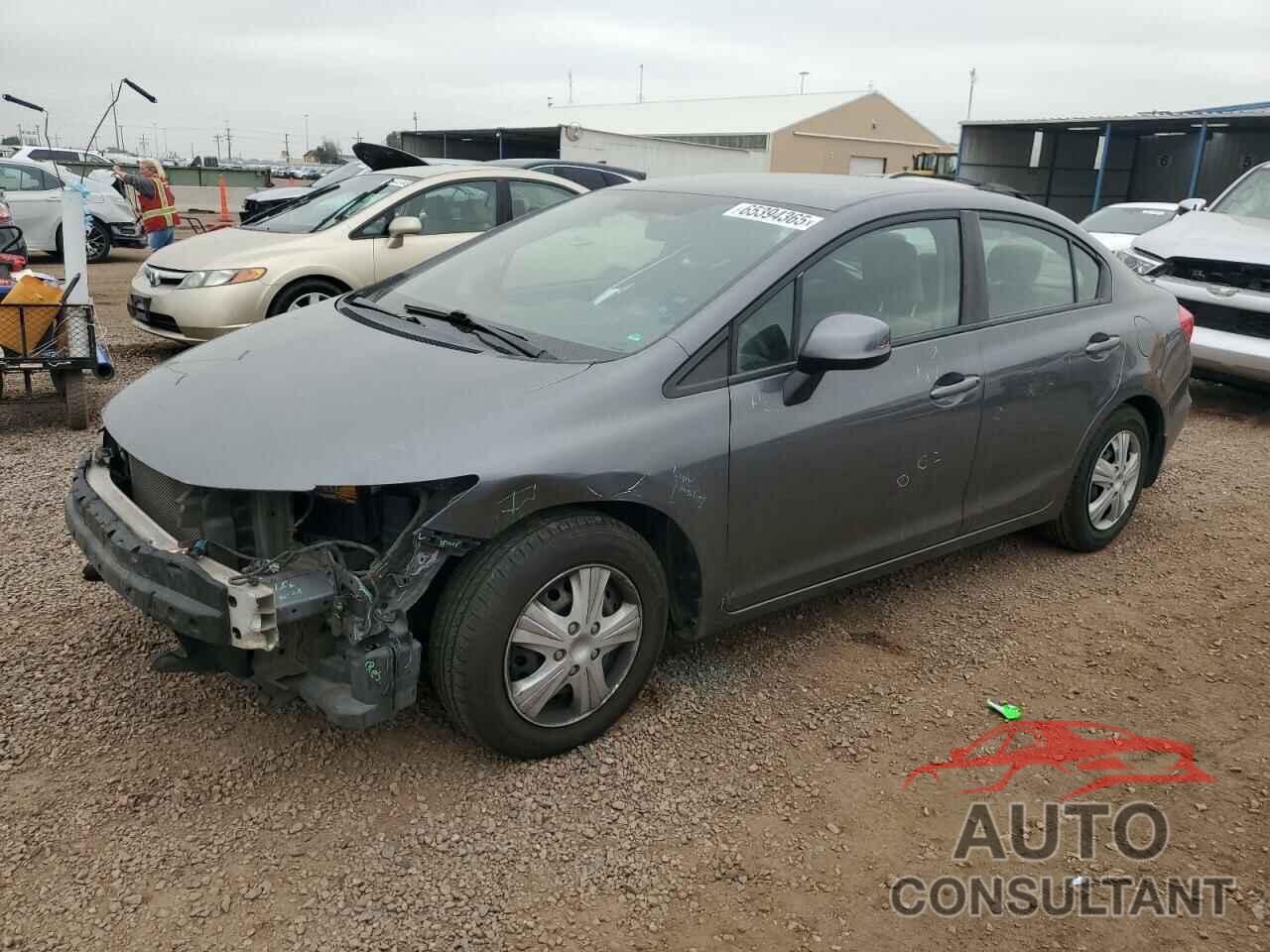 HONDA CIVIC 2012 - 19XFB2F51CE089544