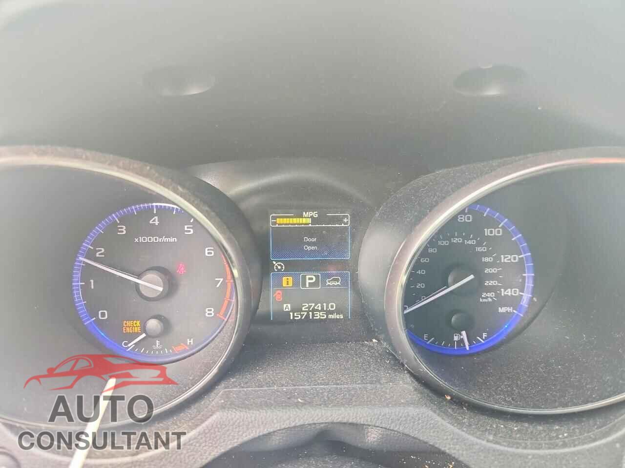 SUBARU OUTBACK 2016 - 4S4BSALC4G3226707