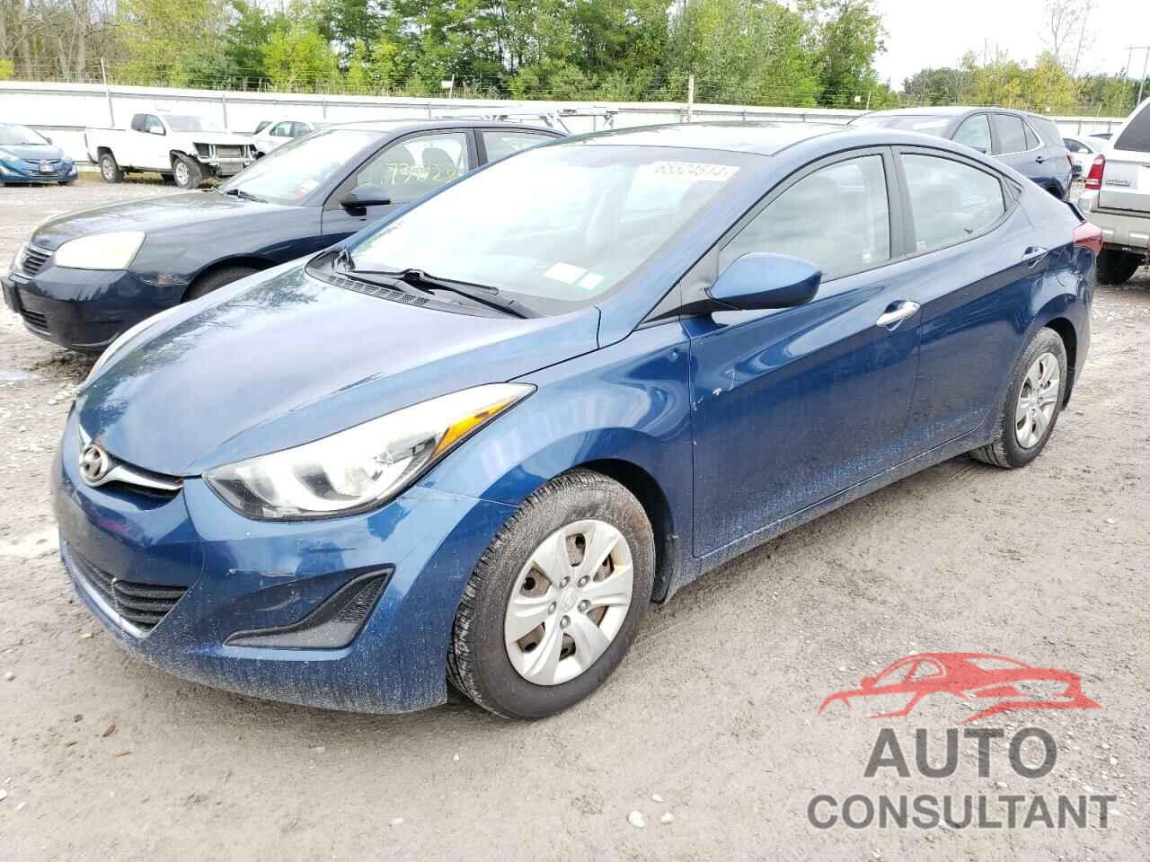 HYUNDAI ELANTRA 2016 - KMHDH4AE3GU517657