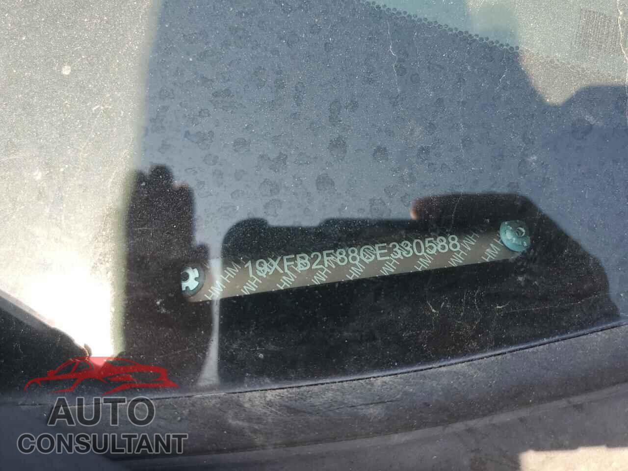 HONDA CIVIC 2012 - 19XFB2F88CE330588