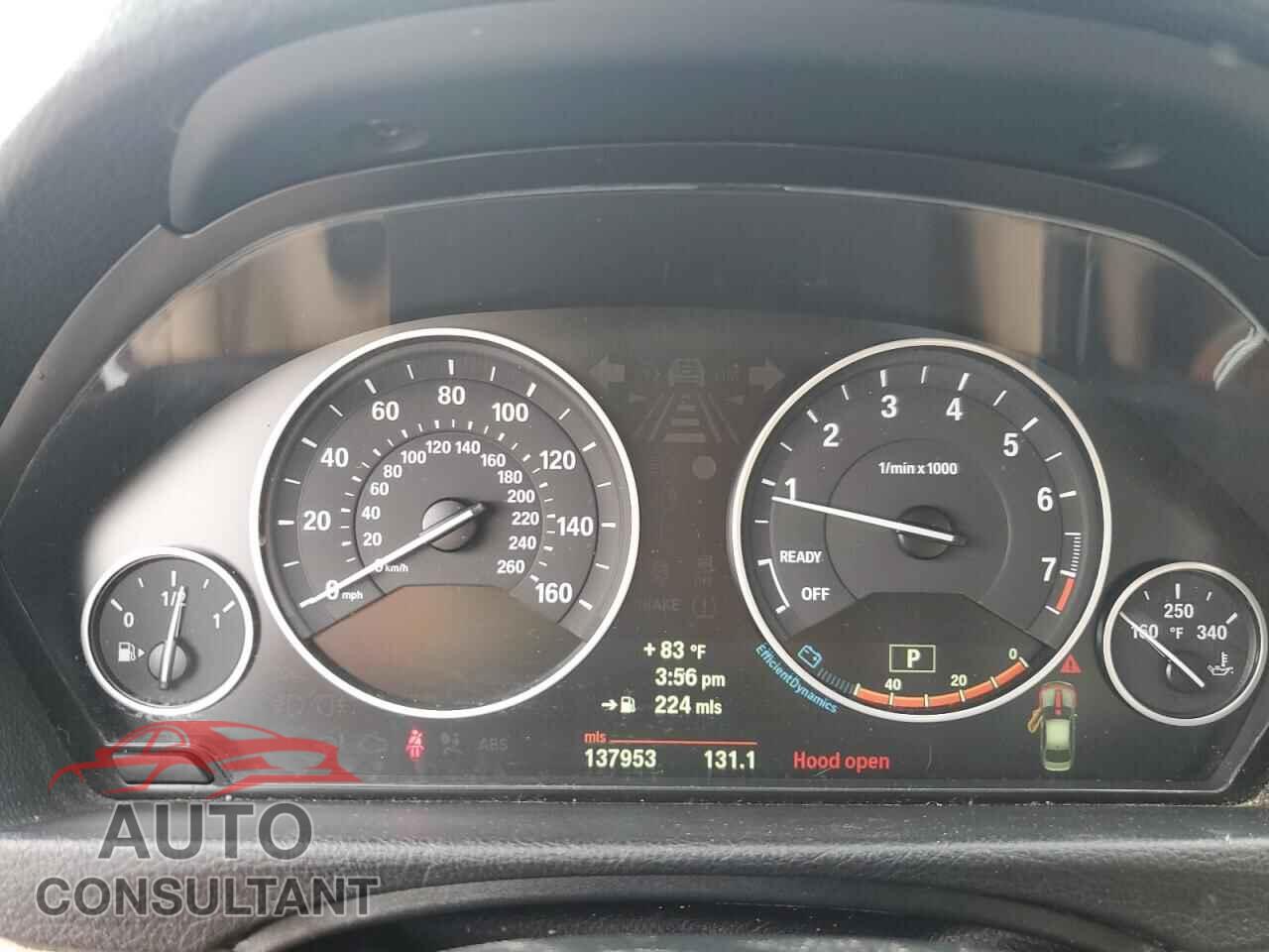 BMW 3 SERIES 2013 - WBA3B5C55DF596749