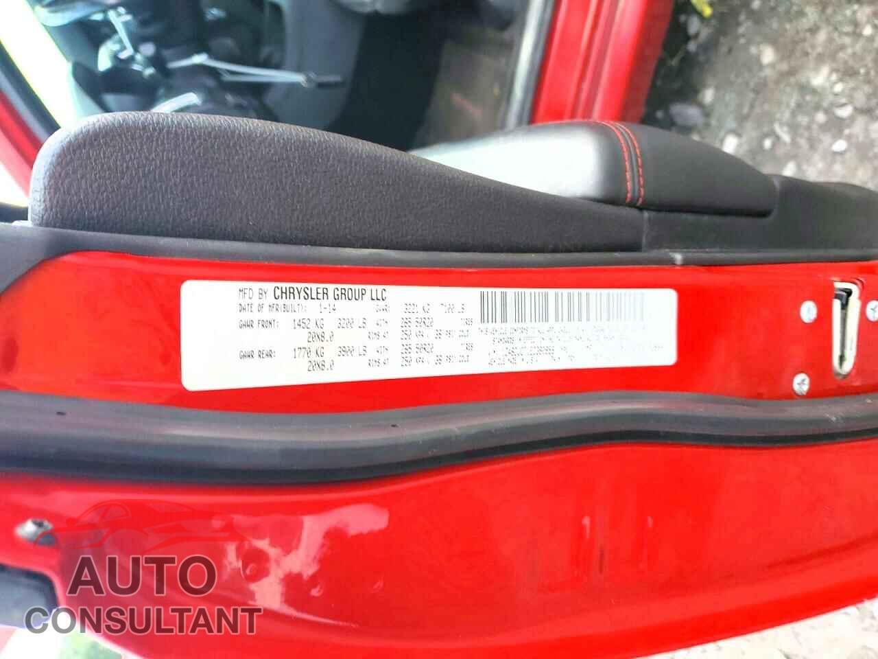 DODGE DURANGO 2014 - 1C4SDJCT1EC390959