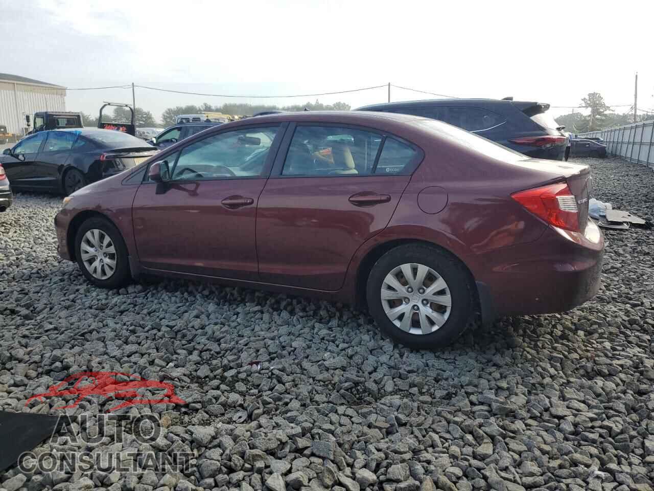 HONDA CIVIC 2012 - 2HGFB2F5XCH591345