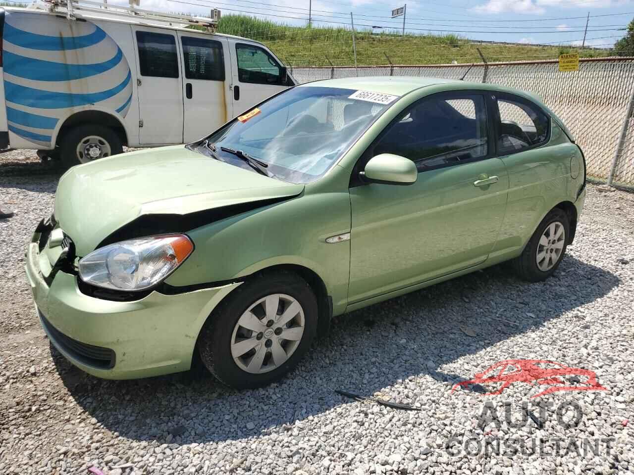 HYUNDAI ACCENT 2010 - KMHCM3AC7AU162824