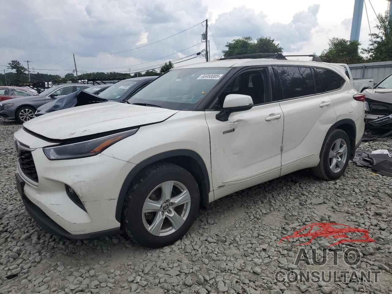 TOYOTA HIGHLANDER 2021 - 5TDBBRCH4MS517782