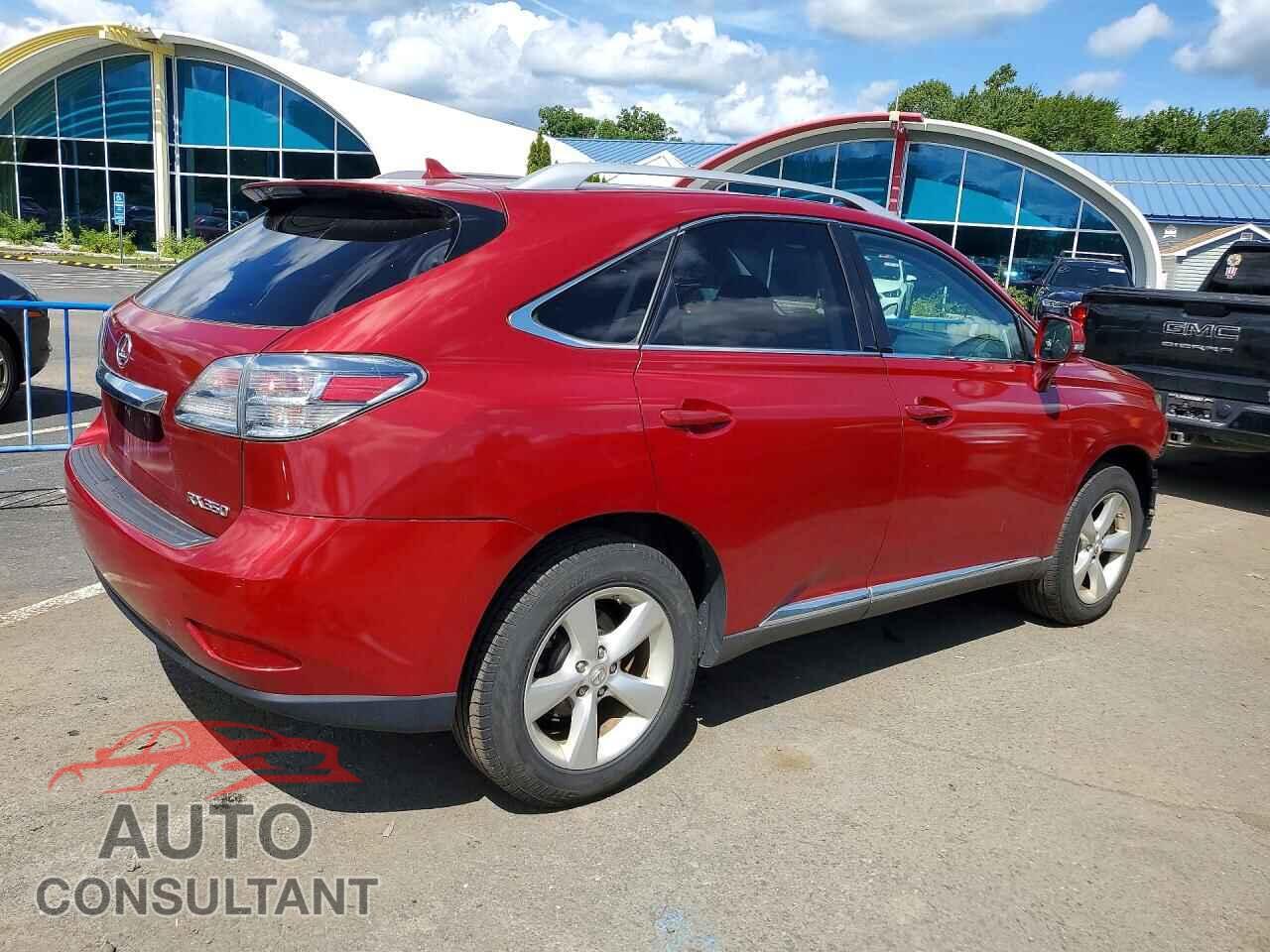 LEXUS RX350 2011 - 2T2BK1BA2BC102886