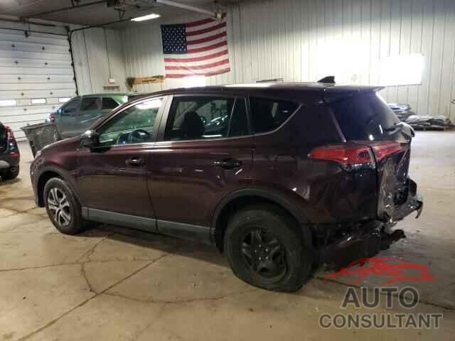 TOYOTA RAV4 2017 - 2T3BFREV6HW678789