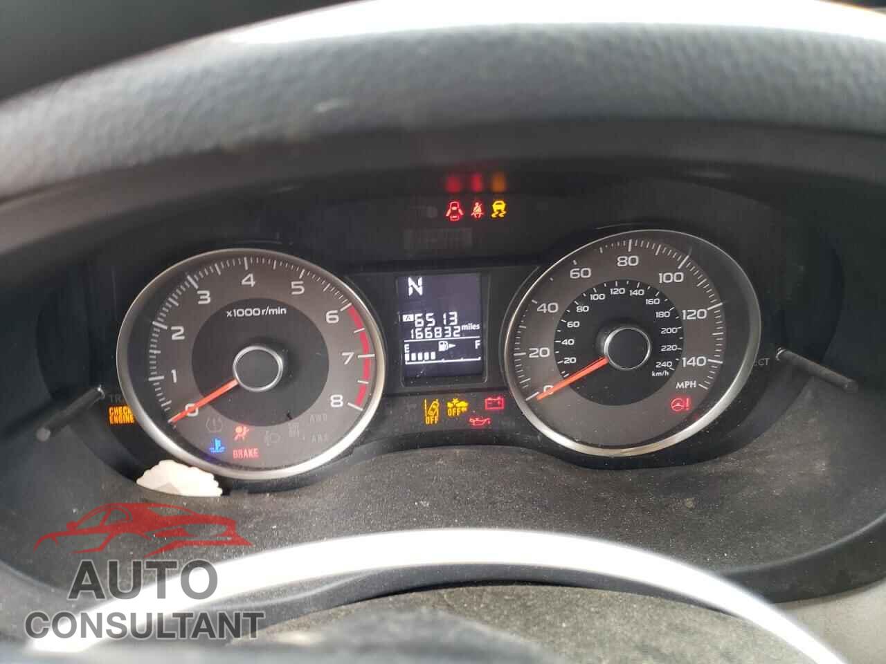 SUBARU FORESTER 2016 - JF2SJAFC5GH489778