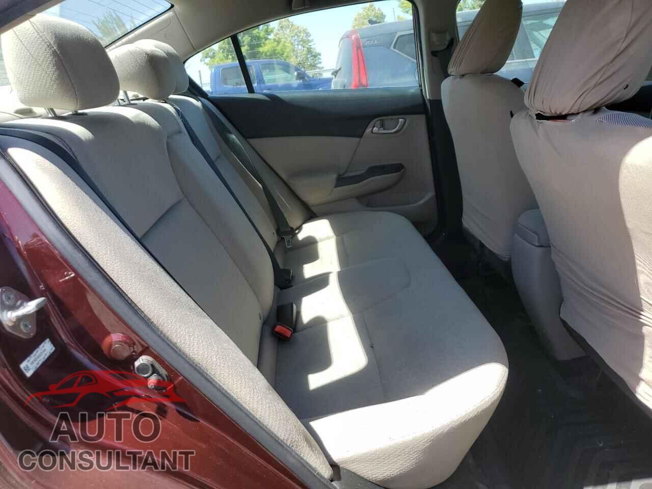 HONDA CIVIC 2013 - 19XFB2F55DE291000