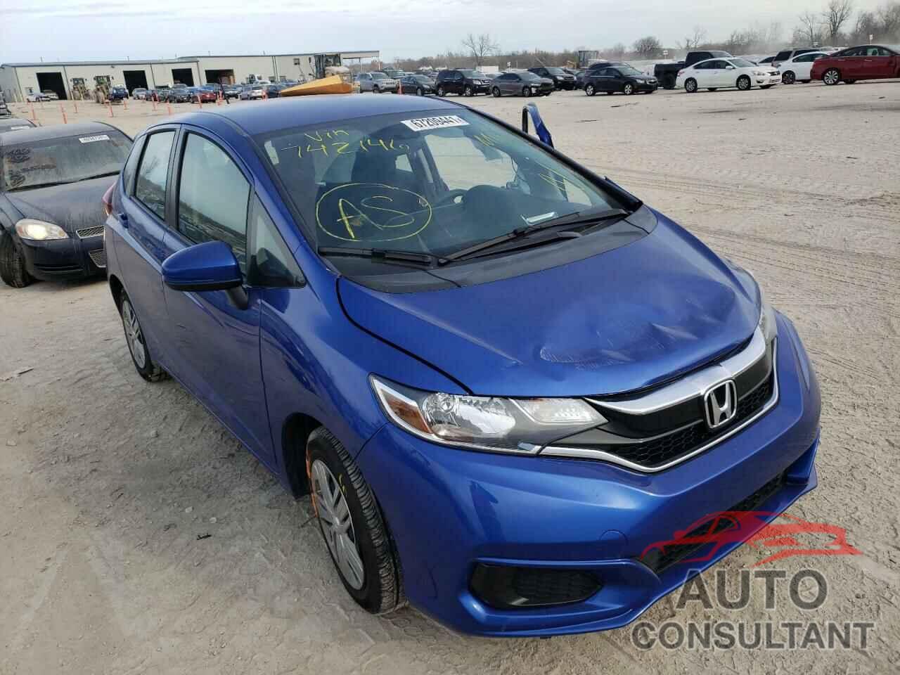 HONDA FIT 2019 - 3HGGK5H41KM742146