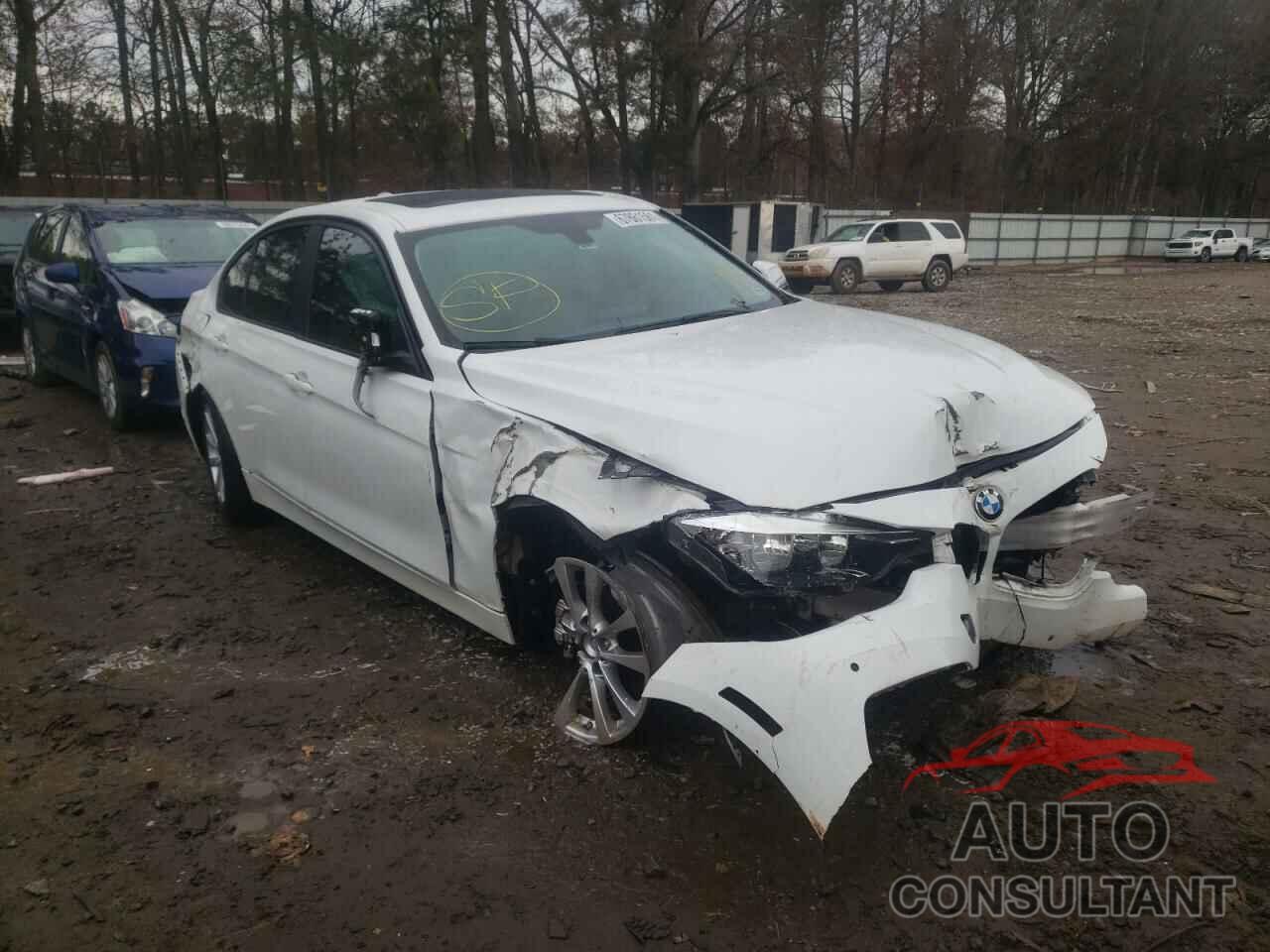 BMW 3 SERIES 2016 - WBA8E1G54GNT34571