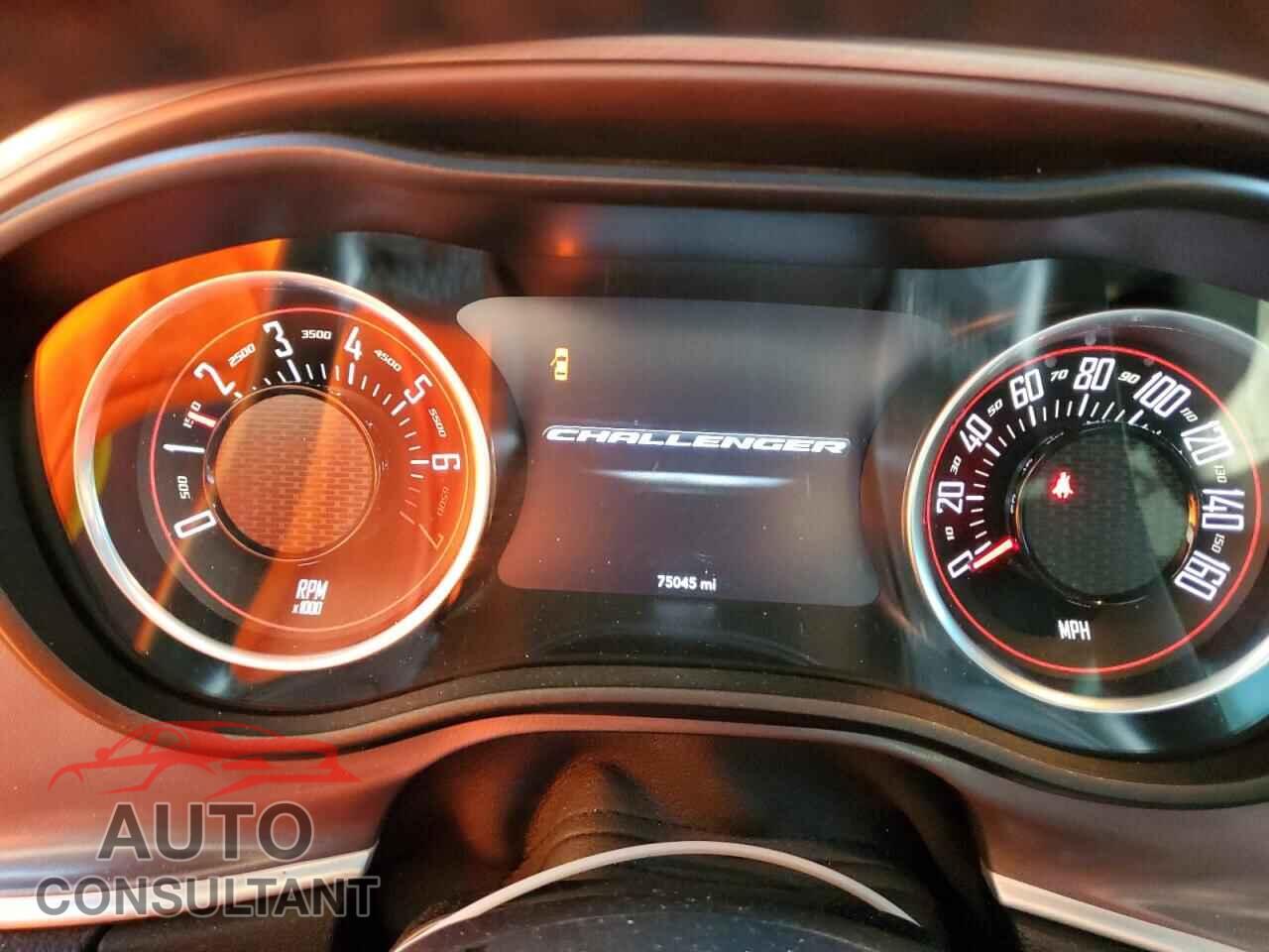 DODGE CHALLENGER 2019 - 2C3CDZAG6KH751320
