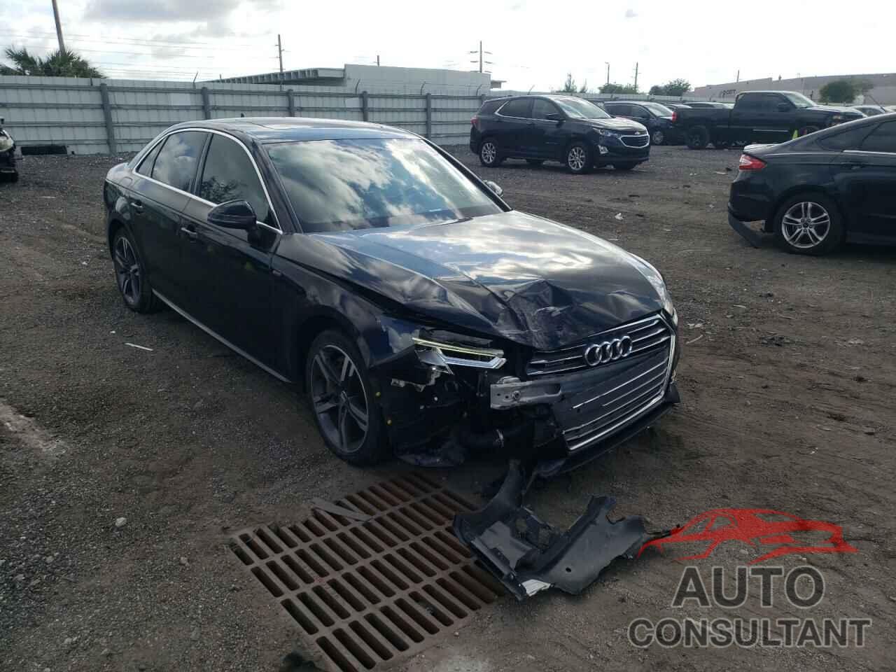 AUDI A4 2017 - WAUENAF45HN032560