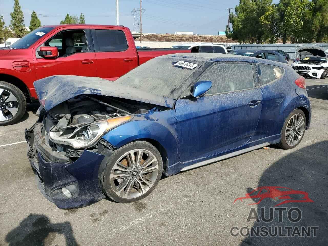 HYUNDAI VELOSTER 2017 - KMHTC6AE8HU314299