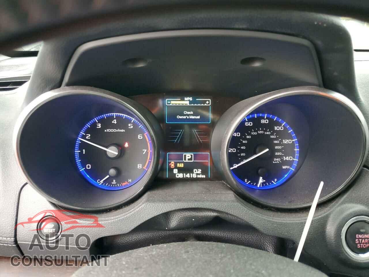 SUBARU OUTBACK 2019 - 4S4BSANC2K3259940