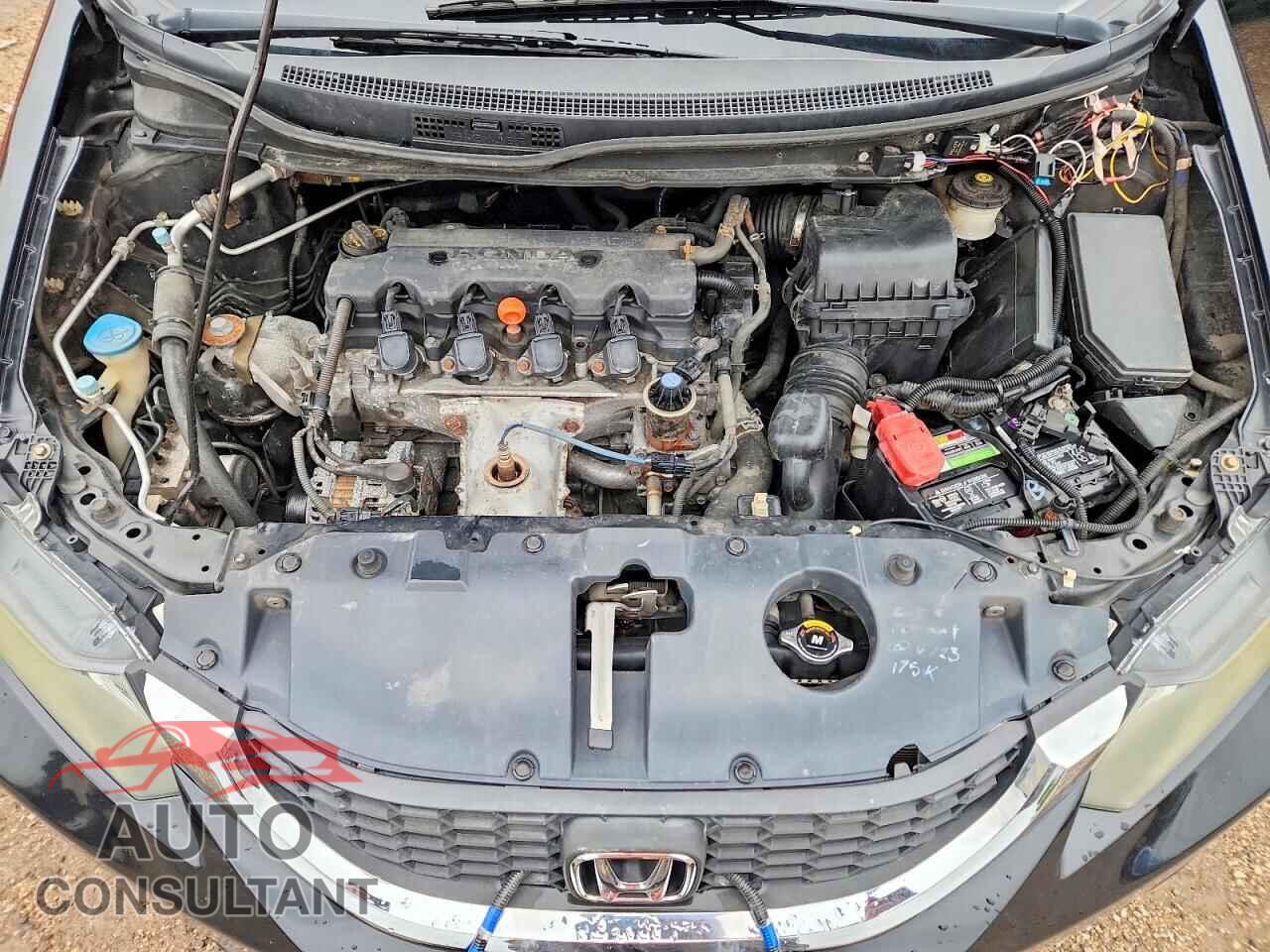 HONDA CIVIC 2013 - 19XFB2F52DE038622