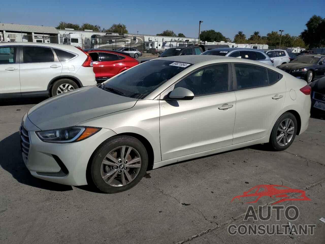 HYUNDAI ELANTRA 2017 - KMHD84LF7HU247517