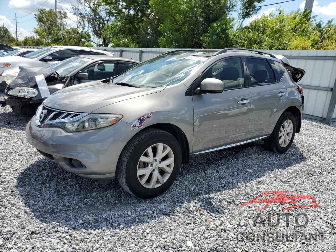 NISSAN MURANO 2012 - JN8AZ1MU7CW120087