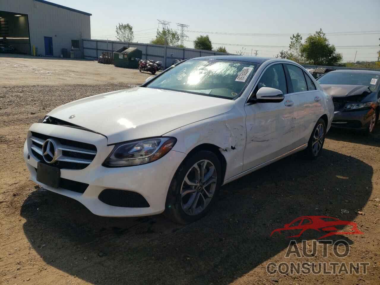 MERCEDES-BENZ C-CLASS 2018 - WDDWF4KB3JR345010