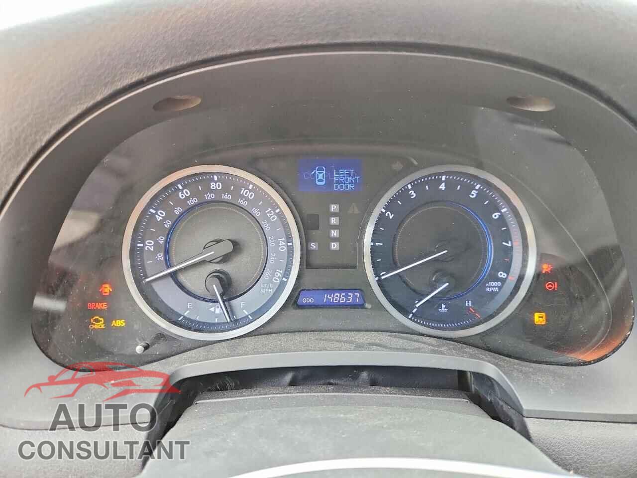 LEXUS IS 2012 - JTHBE5C21C5029890