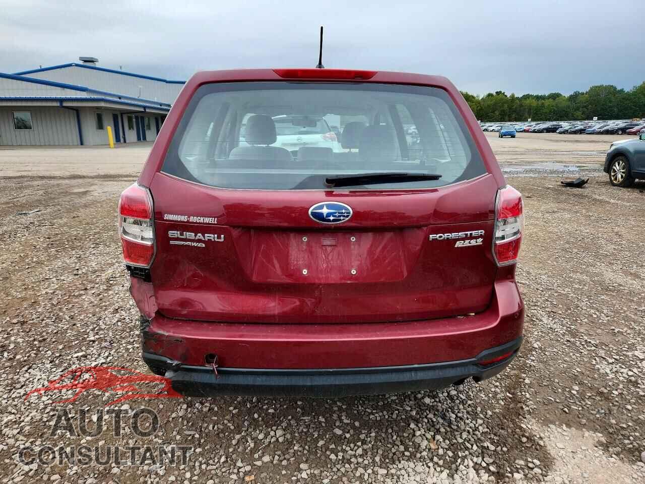 SUBARU FORESTER 2014 - JF2SJAAC0EH471497