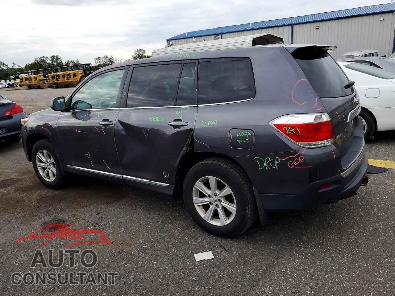 TOYOTA HIGHLANDER 2012 - 5TDBK3EH0CS148878