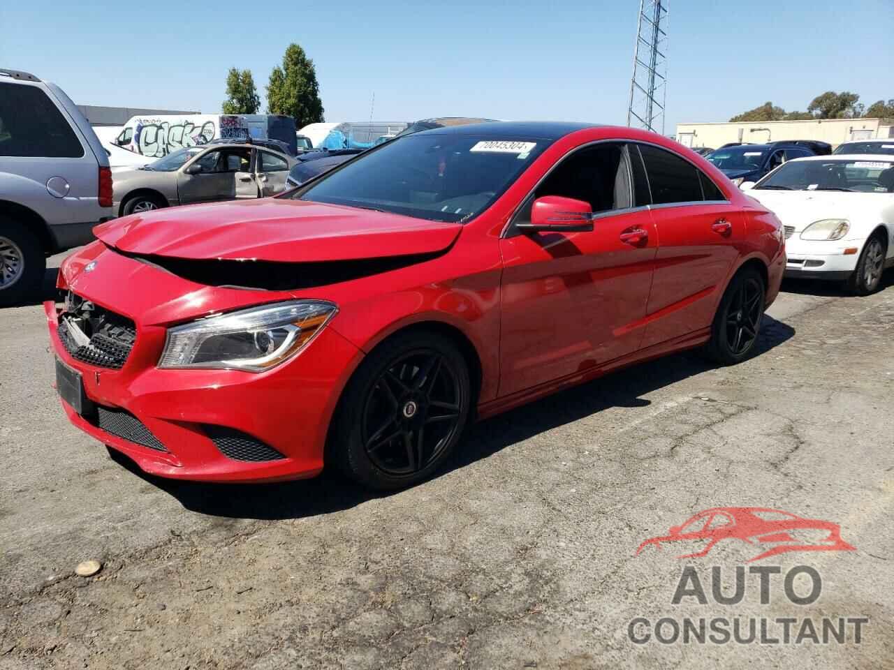 MERCEDES-BENZ CLA-CLASS 2016 - WDDSJ4EB5GN386537