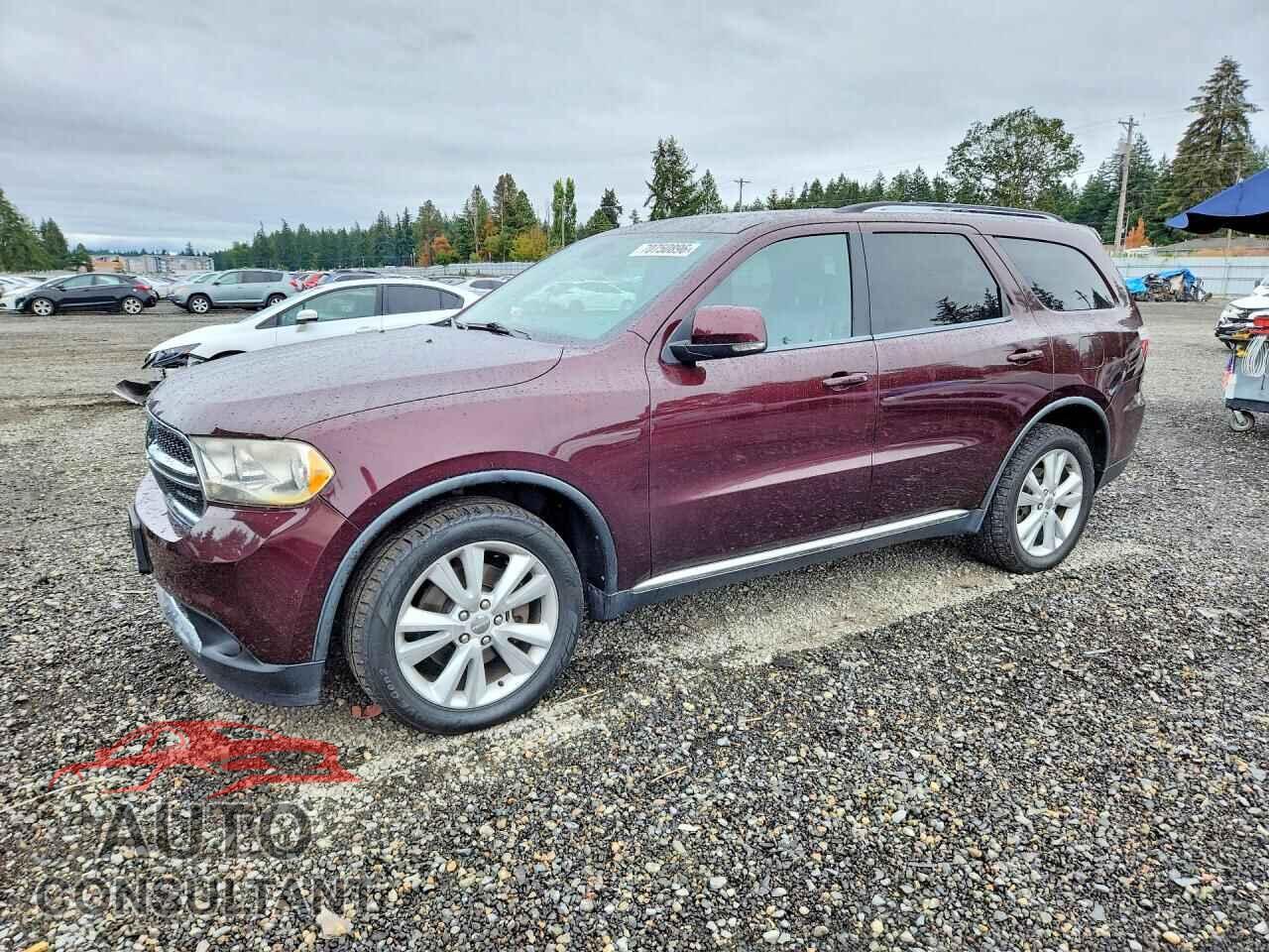 DODGE DURANGO 2012 - 1C4SDJDT6CC163309
