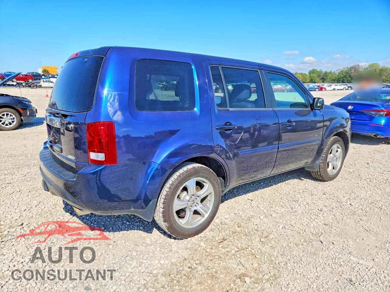 HONDA PILOT 2013 - 5FNYF4H52DB074438