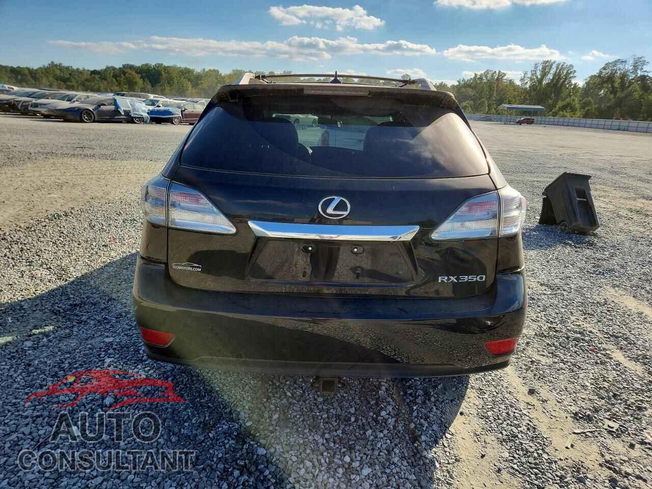 LEXUS RX350 2011 - 2T2BK1BA9BC105395