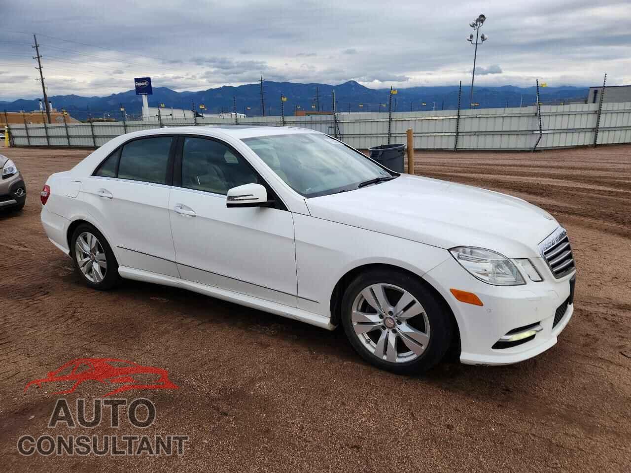 MERCEDES-BENZ E-CLASS 2013 - WDDHF2EB7DA735734