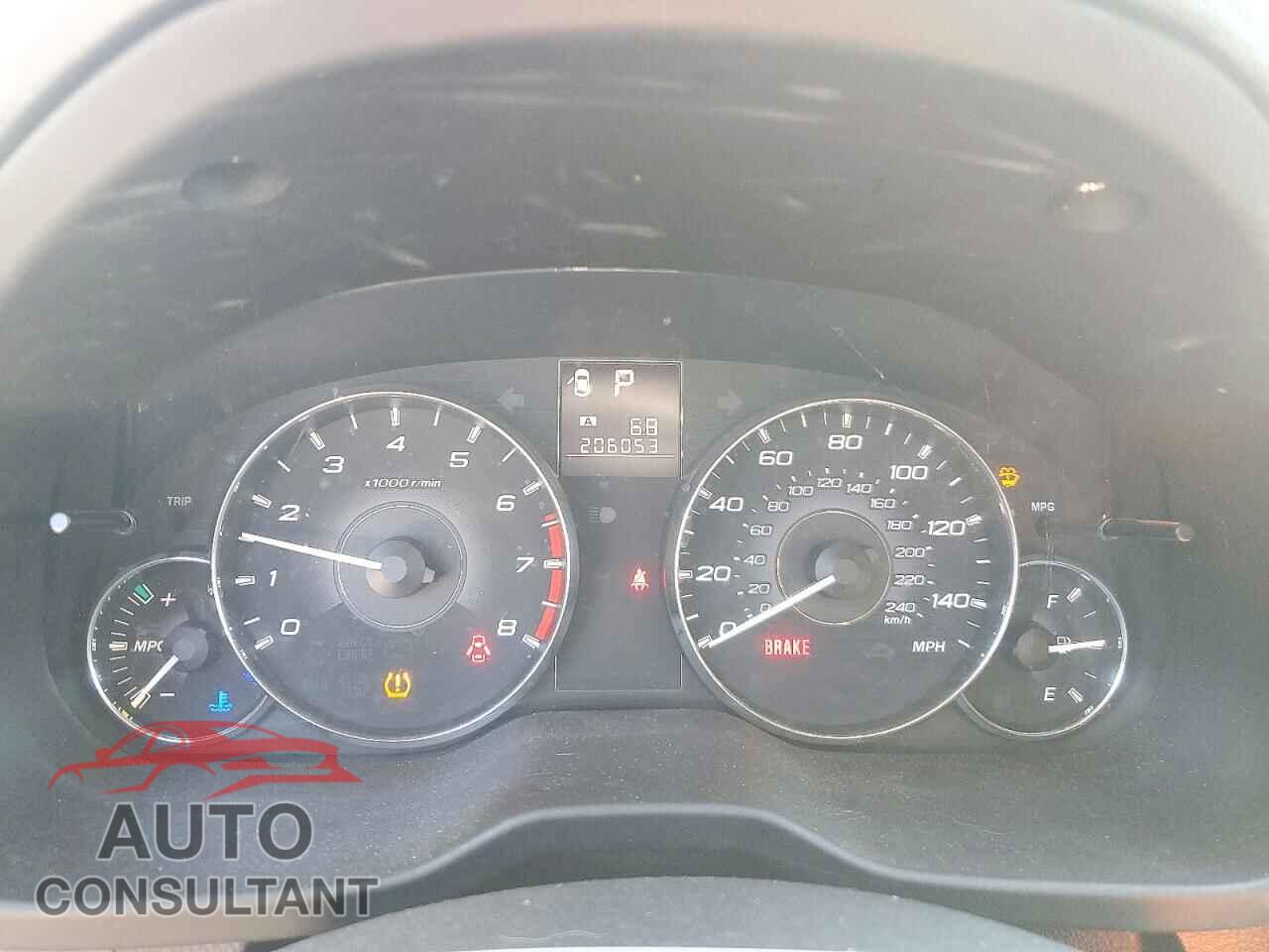 SUBARU OUTBACK 2011 - 4S4BRBLC0B3442726