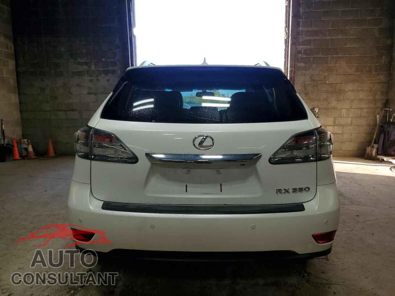 LEXUS RX350 2011 - 2T2BK1BA1BC119436