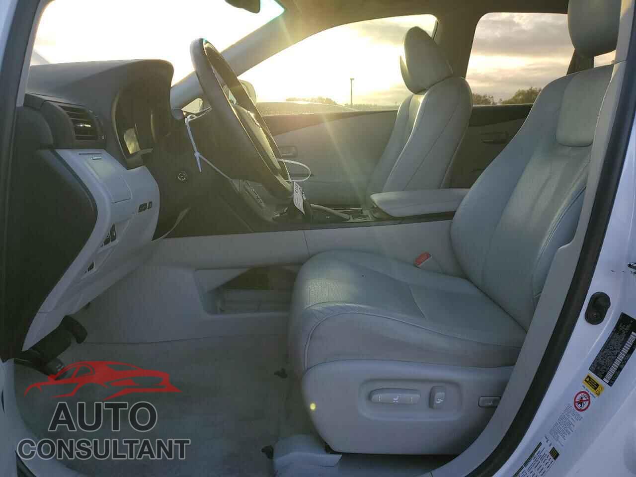 LEXUS RX350 2011 - 2T2BK1BA2BC111166