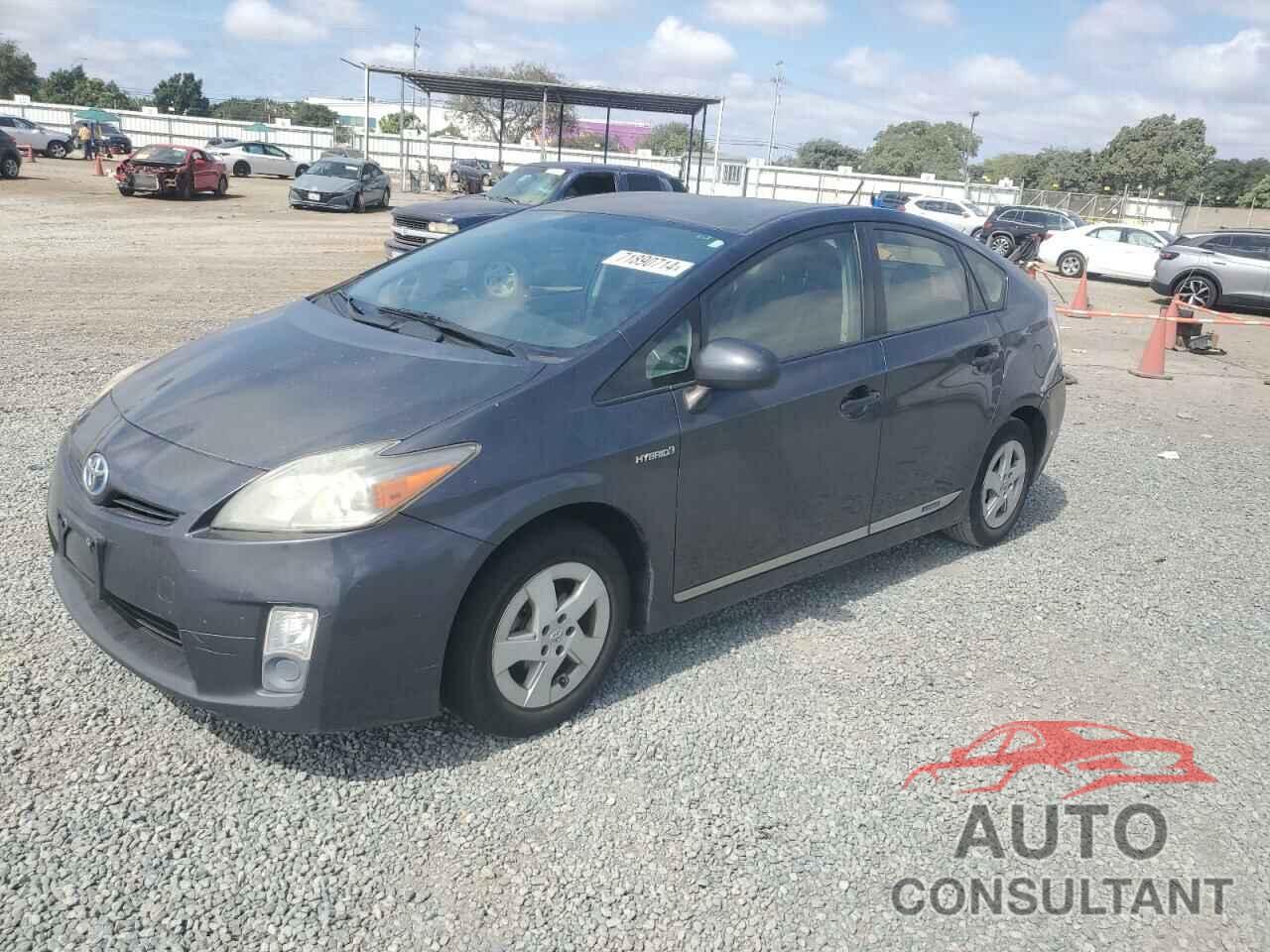 TOYOTA PRIUS 2011 - JTDKN3DU2B1379069